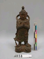 藏品(鐵鑄韋陀(護法神)像)的圖片